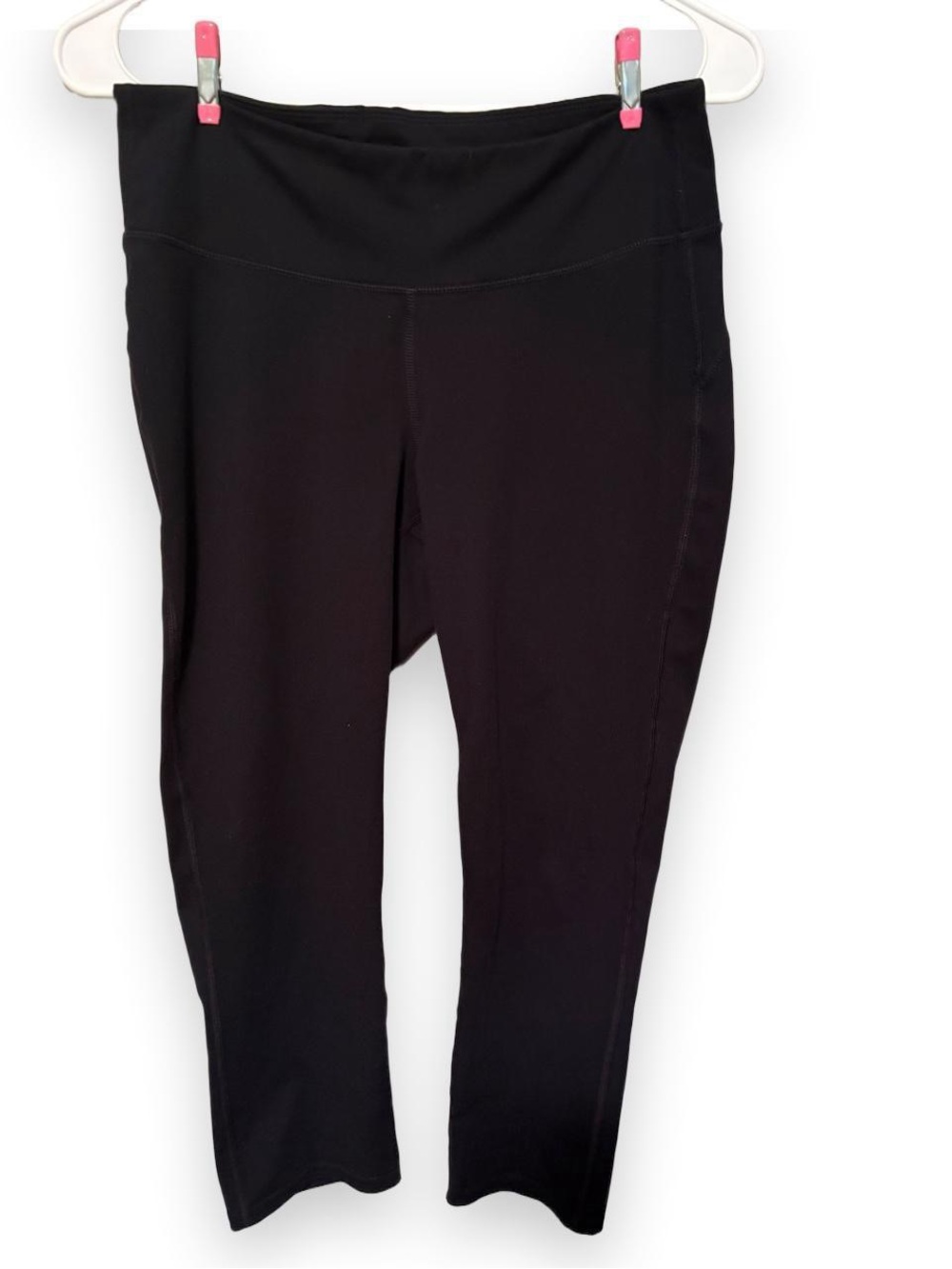 GAP Black High-Waist Crop Leggings